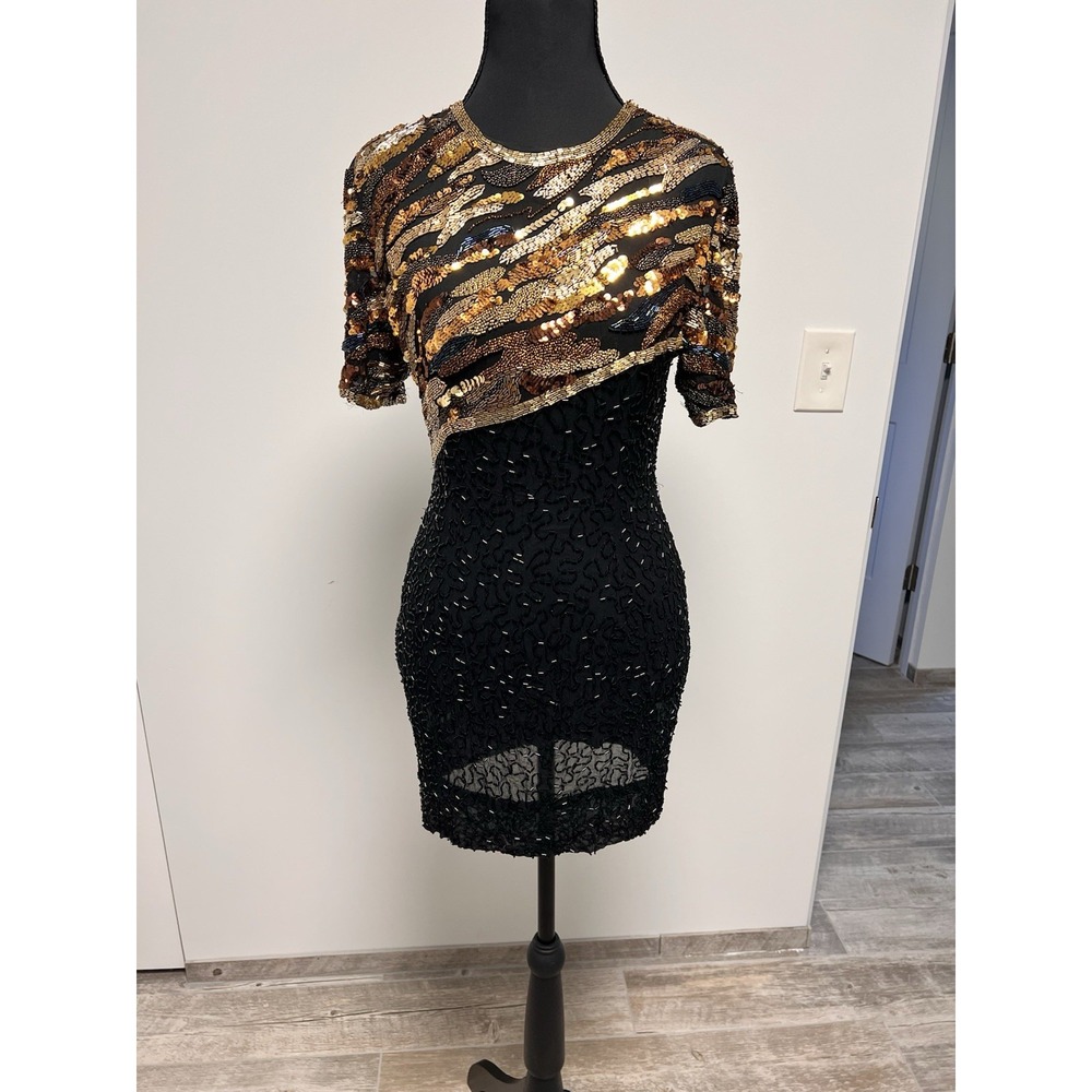 Vintage Niteline Della Roufogali Mini Dress‎ Size 4